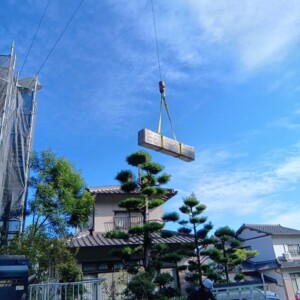 屋根カバー工法の現場スタートです