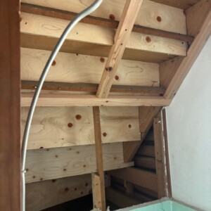 春日市戸建てで在来浴室からユニットバスにリフォーム中