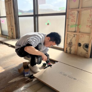 六本松マンション全面リノベーション　リフォーム進行中です